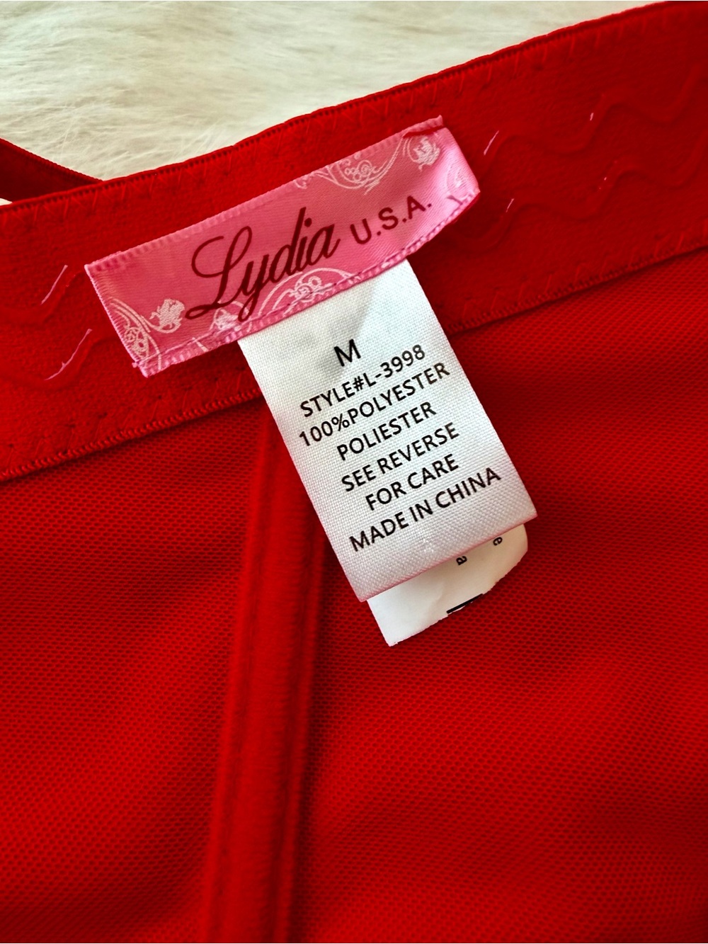 Red Rhinestone Bustier Corset Top, worn once, gorgeous and sparkly - Picture 5 of 5